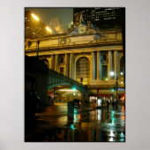 Poster New York Imprimer Cityscape New York Night Imprime (Devant)