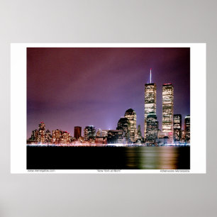 Poster New York la nuit