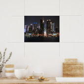 Poster New York la nuit (Cuisine)