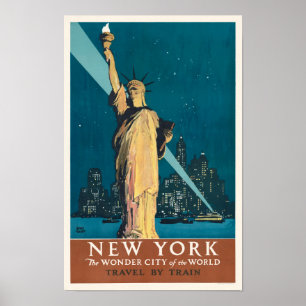 Poster New York, la ville merveilleuse du monde