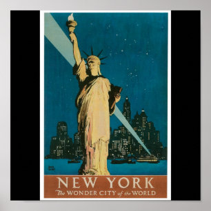 Poster New York : L'affiche de la Cité des merveilles du 
