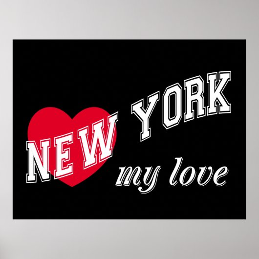 Poster New York, mon amour (Devant)