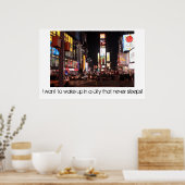 Poster New York, New York (Cuisine)