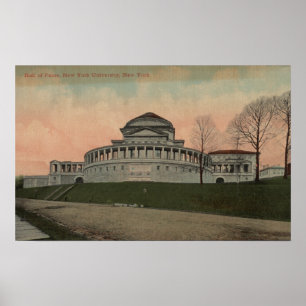Poster New York, New York - Hall of Fame, New York Univer