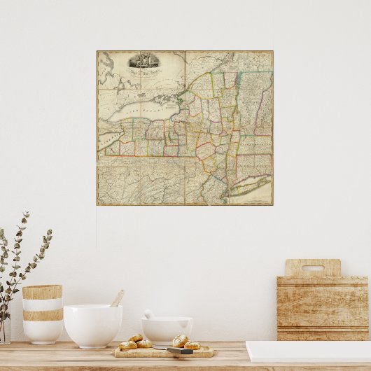 Poster New York, NY (Cuisine)