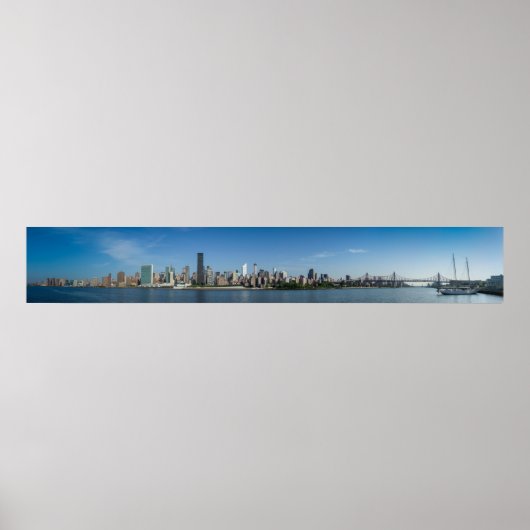 Poster New York Skyline (Devant)