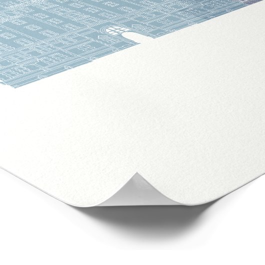 Poster New York Skyline (Coin)