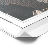 Poster New York Skyline City View Faux Fenêtre (Coin)