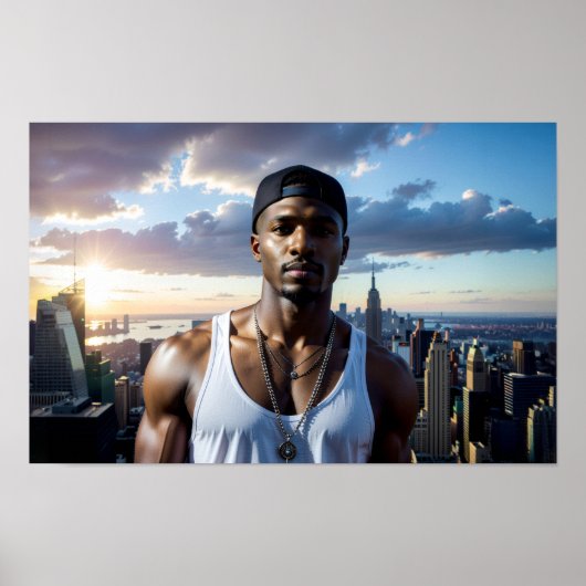 Poster New York - Star du Rap (Devant)