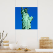 Poster New-York, Statue de la Liberté (Cuisine)