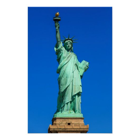 Poster New-York, Statue de la Liberté (Devant)