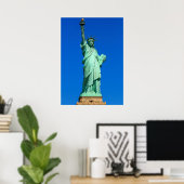 Poster New-York, Statue de la Liberté (Bureau à domicile)