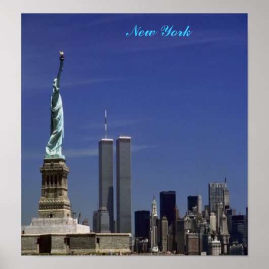 Poster New York, sur une toile (Devant)