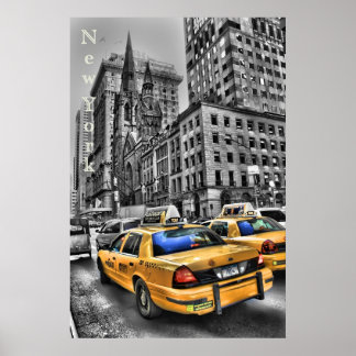 Poster New York Taxi