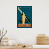 Poster New York Wonder City of the World (Cuisine)