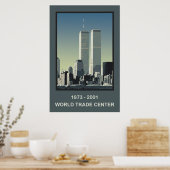 Poster New York World Trade Centre (Cuisine)