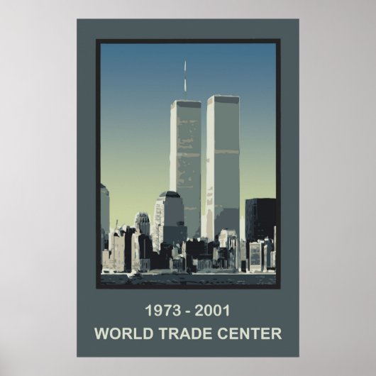 Poster New York World Trade Centre (Devant)