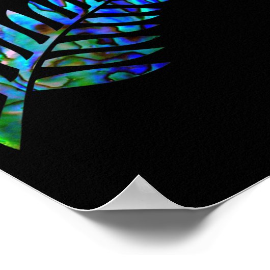 Poster New Zealand Fern (Coin)