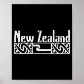 Poster New Zealand Maori Flag (Devant)