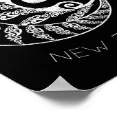 Poster New Zealand Rugby Maori Insred Kiwi & Silver F (Coin)