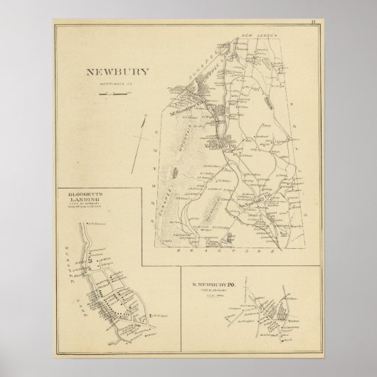 Poster Newbury (Devant)