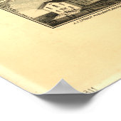 Poster Newcastle & Damariscotta Maine 1878 Carte panorami (Coin)