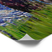 Poster Newfie 2 - Nuit étoilée (Coin)