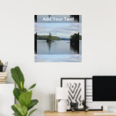 Poster Newfound Lake Jolie New Hampshire (Bureau à domicile)