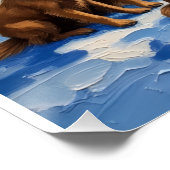 Poster Newfoundland Christmas Lighthouse Holiday (Coin)