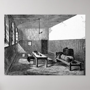 Poster Newgate de cellule condamnée