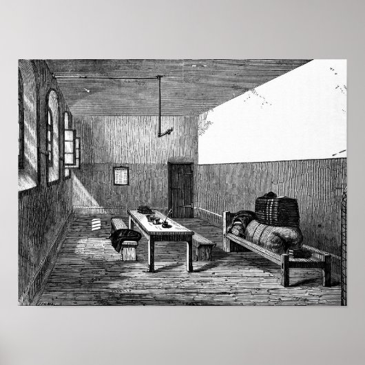 Poster Newgate de cellule condamnée (Devant)