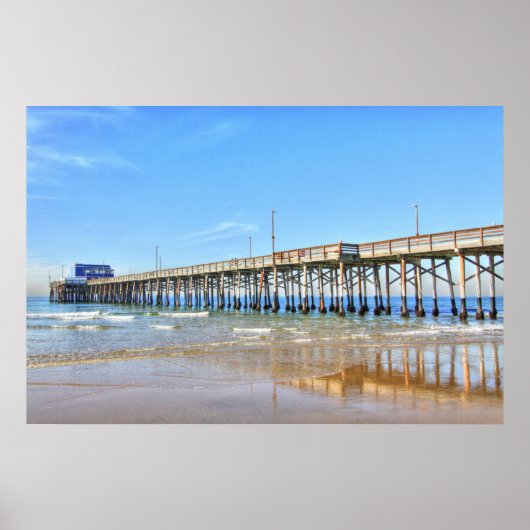 Poster Newport Beach Californie (Devant)