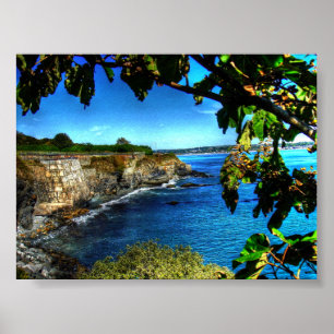 Poster Newport Cliff Walk -