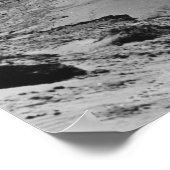 Poster Newport, Oregon Beach Vue Côte de l'Oregon (Coin)