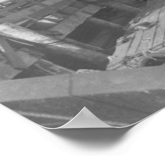 Poster Newport, Oregon Waterfront Vue des bateaux de pêch (Coin)