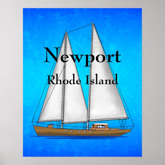 Poster Newport Rhode Island (Devant)