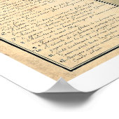 Poster Newport, RI Carte révolutionnaire 1780 (Coin)