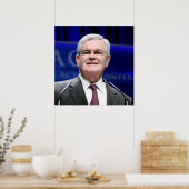 Poster Newt Gingrich (Cuisine)