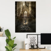 Poster NEWT SCAMANDER™ au siège de MACUSA™ (Bureau à domicile)