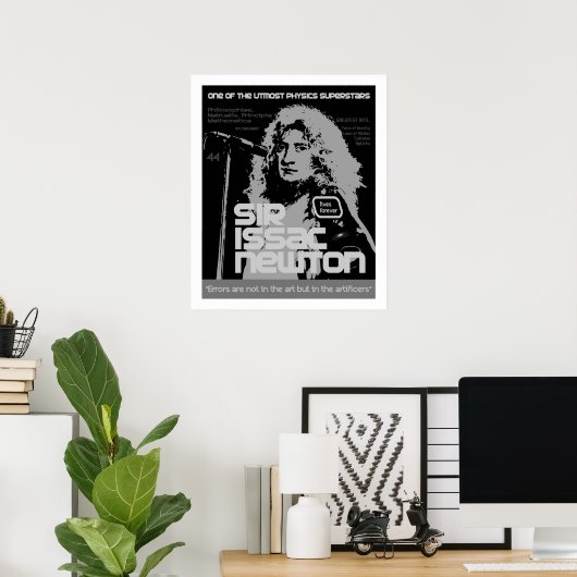 Poster Newton (Bureau à domicile)