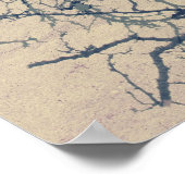 Poster Newton et pomme (Coin)