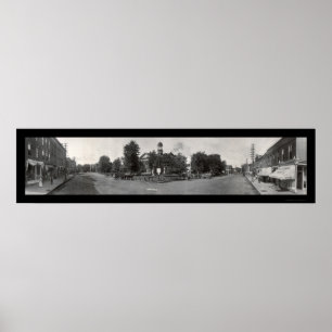 Poster Newton, Iowa Photo 1907