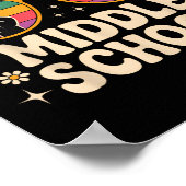 Poster Next Stop Middle School Elémentaire School Funny G (Coin)