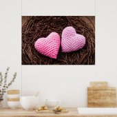 Poster Nez avec les coeurs (Cuisine)