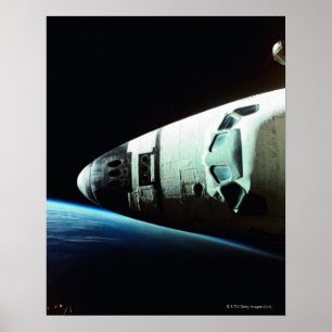 Poster Nez d'une navette spatiale