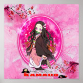 Poster Nezuko Kamado (Devant)