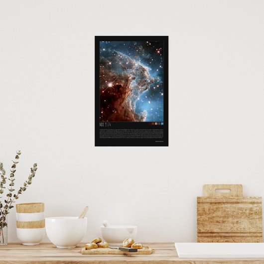 Poster NGC 2174 (Nebula de tête) (Cuisine)