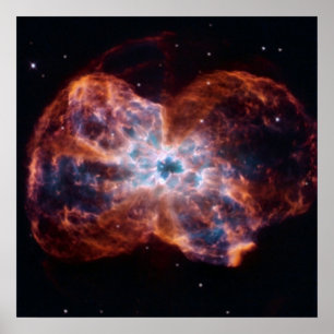 Poster NGC 2440 Last Hurrah star NASA