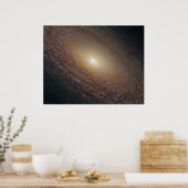 Poster NGC 2841 Galaxie spirale (Cuisine)