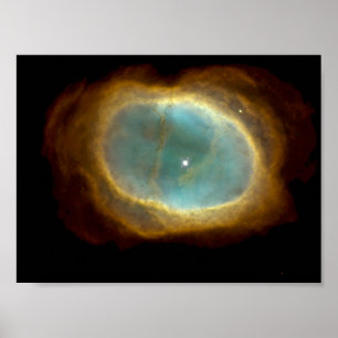 Poster NGC 3132, nébuleuse de Huit-Éclat, nébuleuse du